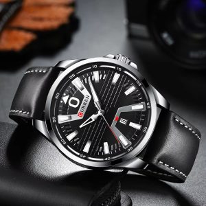 Curren 8379 Creative Clock Watch Man Fashion